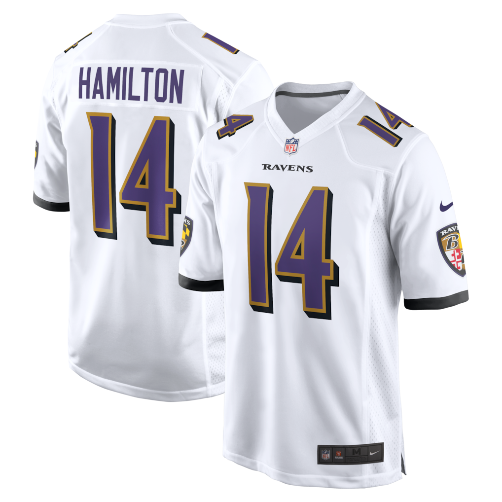 Jersey Baltimore Ravens (2010's) - #14 Kyle Hamilton