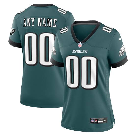Jersey Philadelphia Eagles - Customizada (Feminina)