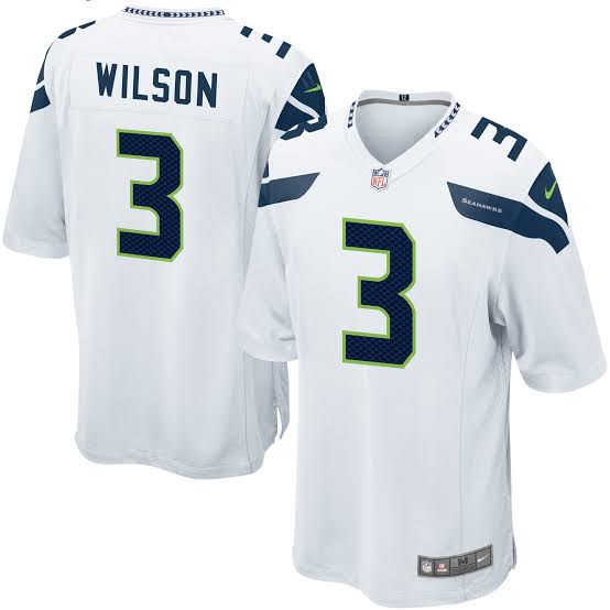Jersey Seattle Seahawks - #3 Russell Wilson