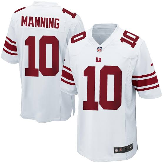 Jersey New York Giants - #10 Eli Manning