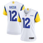 Jersey Los Angeles Rams - #12 Puka Nacua (Feminina)