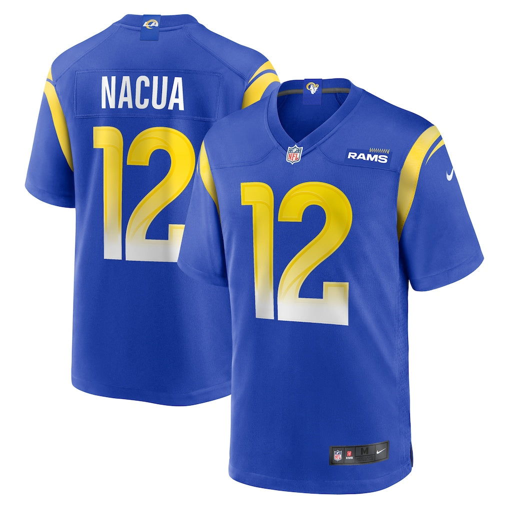 Jersey Los Angeles Rams - #12 Puka Nacua