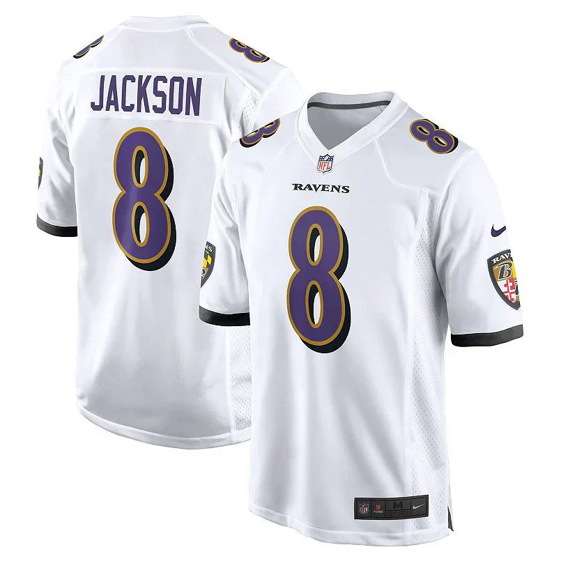 Jersey Baltimore Ravens #8 Lamar Jackson (Infantil)