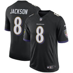 Jersey Baltimore Ravens #8 Lamar Jackson (Infantil)