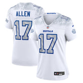 Jersey Rivalries Buffalo Bills - #17 Josh Allen (Feminina)