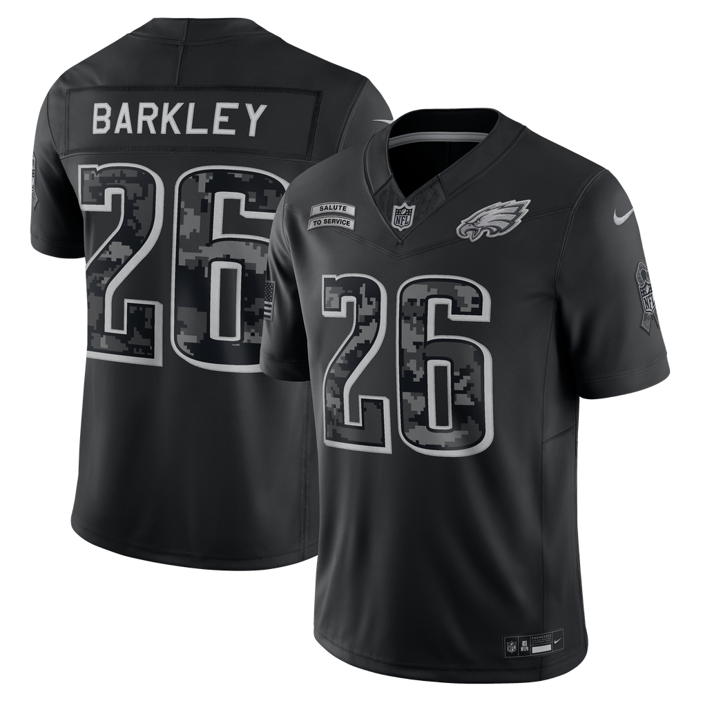 Jersey Salute to Service 2026 Philadelphia Eagles- #26 Saquon Barkley