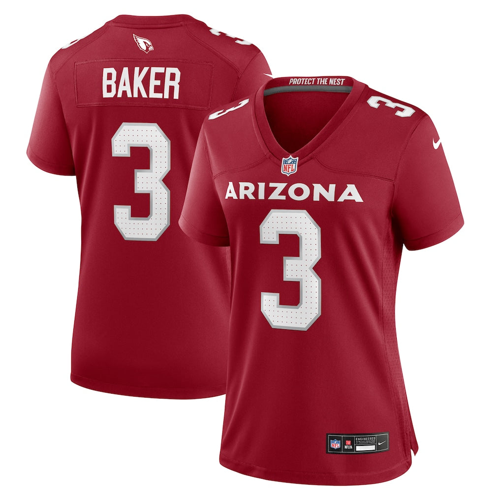 Jersey Arizona Cardinals - #3 Budda Baker (Feminina)