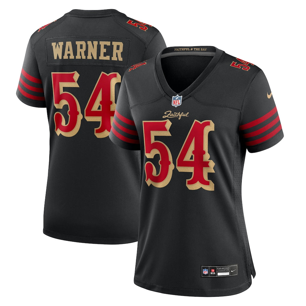 Jersey Rivalries San Francisco 49ers - #54 Fred Warner (Feminina)