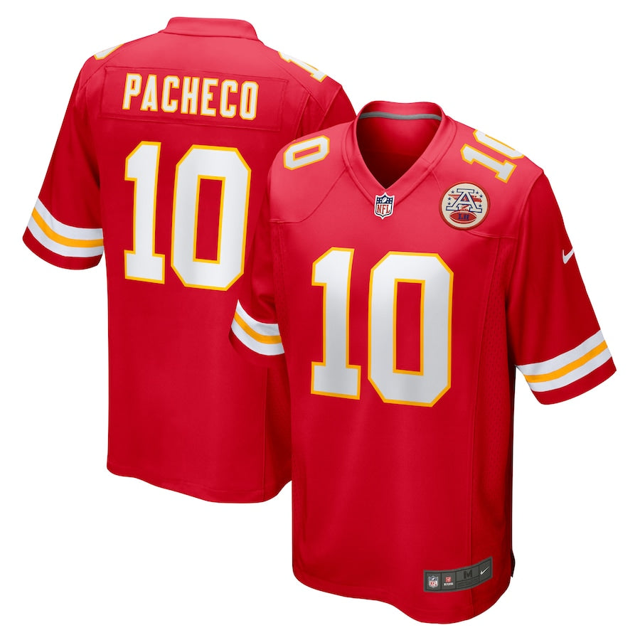 Jersey Kansas City Chiefs - #10 Isiah Pacheco