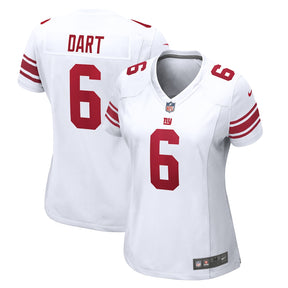 Jersey New York Giants - #6 Jaxson Dart (Feminina)