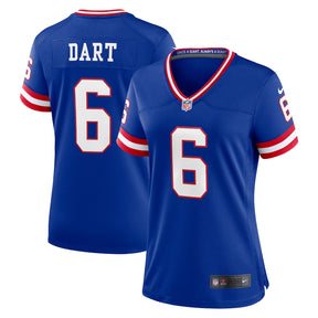 Jersey New York Giants - #6 Jaxson Dart (Feminina)