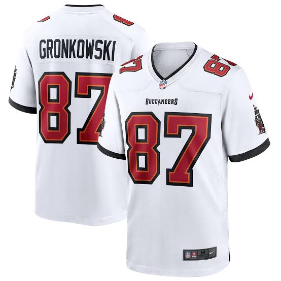 Jersey Tampa Bay Buccaneers #87 Rob Gronkowski