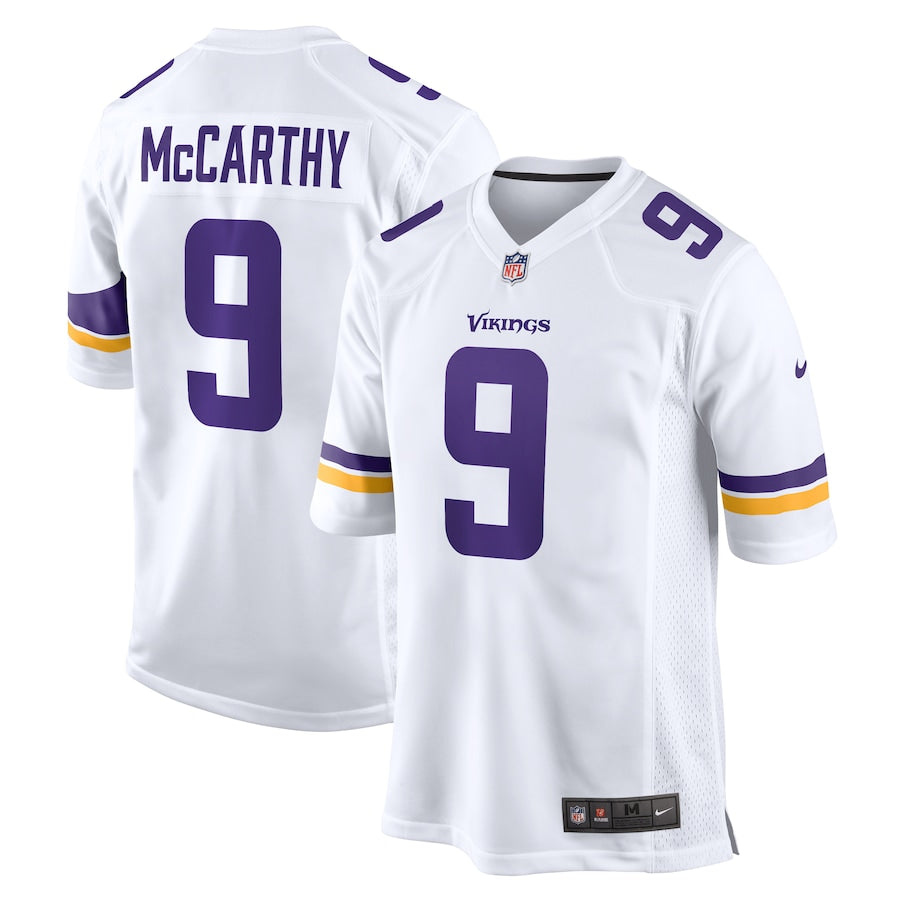 Jersey Minnesota Vikings - #9 J.J. McCarthy