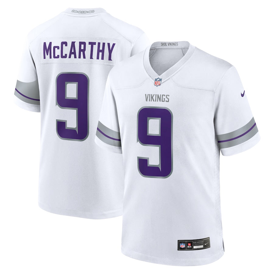 Jersey Minnesota Vikings - #9 J.J. McCarthy