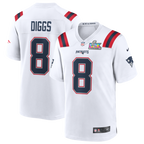 Jersey Super Bowl LX New England Patriots - #8 Stefon Diggs