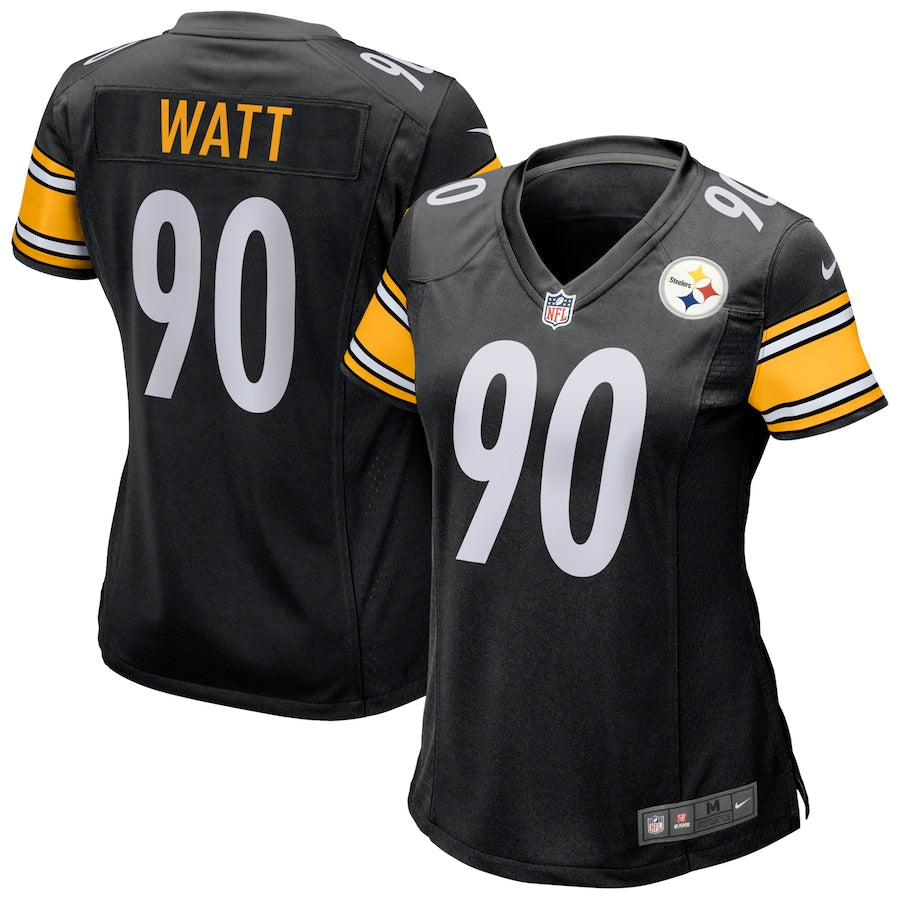 Jersey Pittsburgh Steelers - #90 T.J. Watt (Feminina)