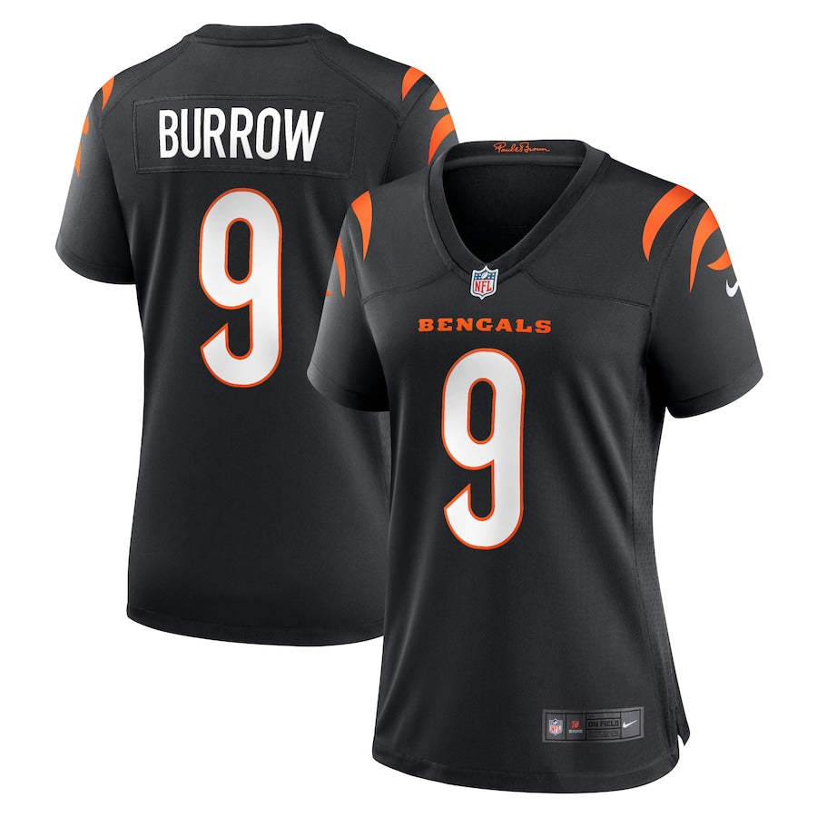 Jersey Cincinnati Bengals - #9 Joe Burrow (Feminina)