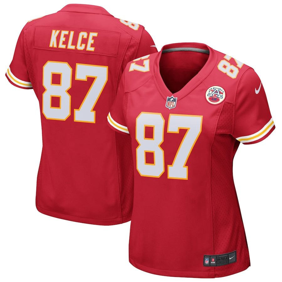 Jersey Kansas City Chiefs - #87 Travis Kelce (Feminina) – MVJ