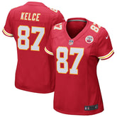 Jersey Kansas City Chiefs - #87 Travis Kelce (Feminina)