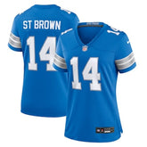 Jersey Detroit Lions  - #14 Amon-Ra St. Brown (Feminina)