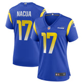 Jersey Los Angeles Rams - #17 Puka Nacua (Feminina)