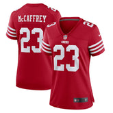 Jersey San Francisco 49ers - #23 Christian McCaffrey (Feminina)