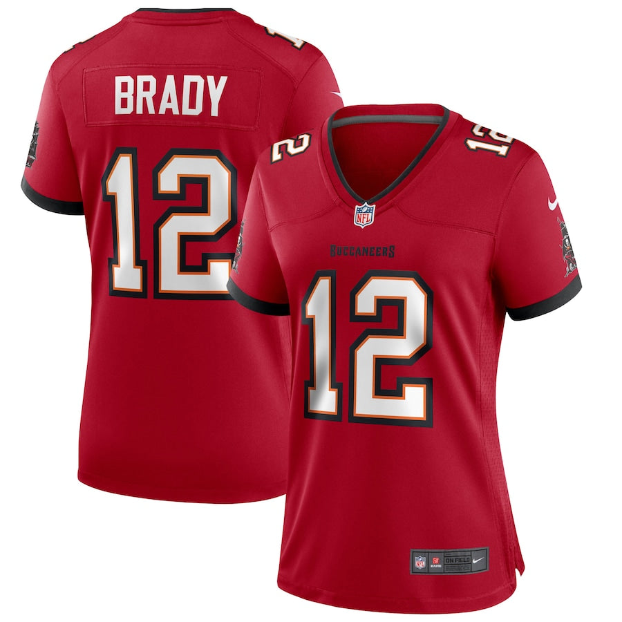 Jersey Tampa Bay Buccaneers - #12 Tom Brady (Feminina)