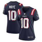 Jersey New England Patriots - #10 Drake Maye (Feminina)