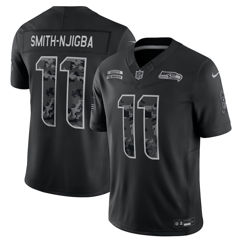 Jersey Salute to Service 2026 Seattle Seahawks - #11 Jaxon Smith-Njigba