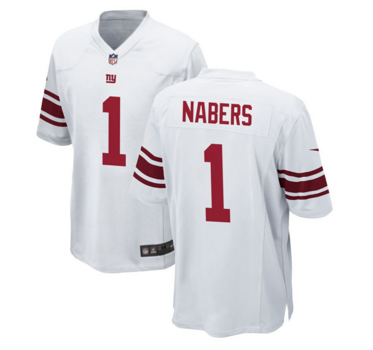 Jersey New York Giants - #1 Malik Nabers