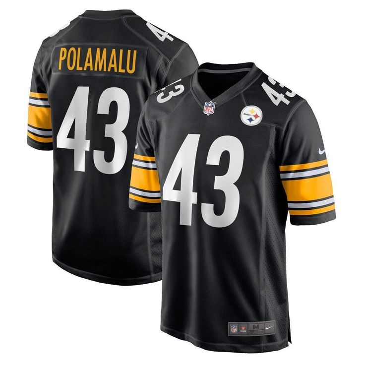 Jersey Pittsburgh Steelers - #43 Troy Polamalu