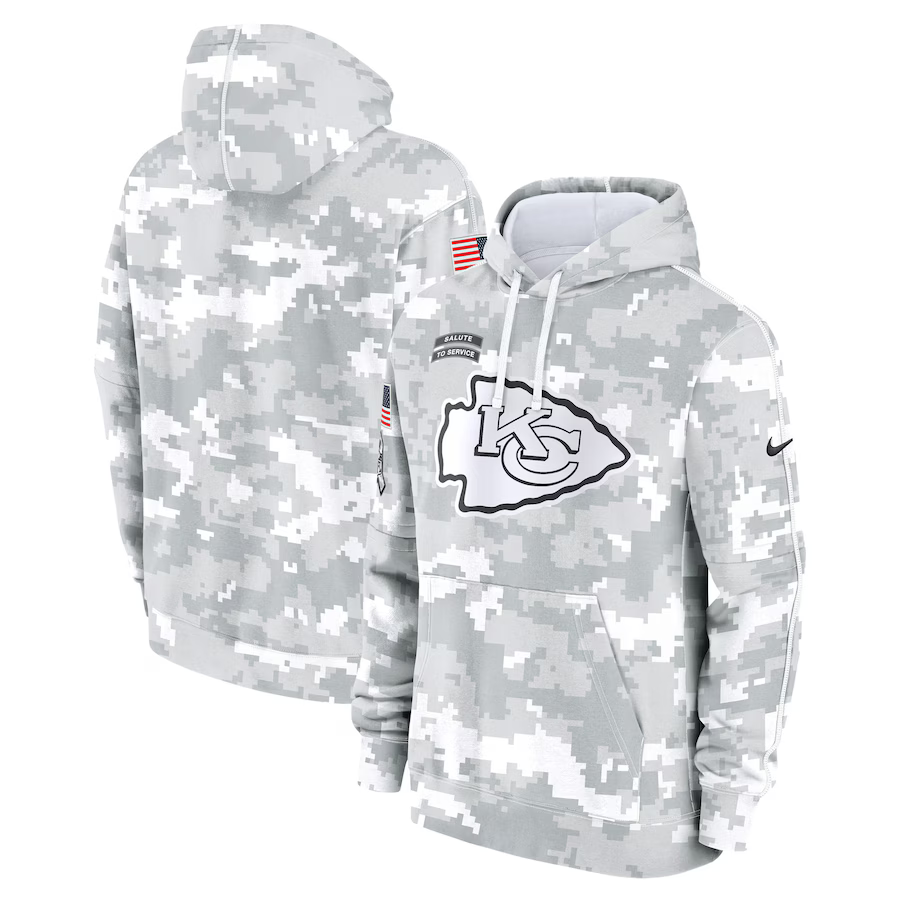 Moletom Kansas City Chiefs Salute to Service 2024