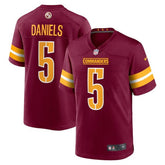 Jersey Washington Commanders #5 Jayden Daniels