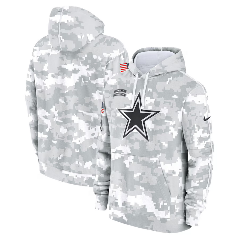 Moletom Dallas Cowboys Salute to Service 2024